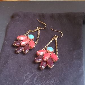 J. Crew Rare lulu frost earrings for jcrew